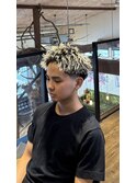 スパイキーショート×テーパーフェード