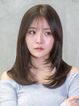 オーブ ヘアー フィル 富山店(AUBE HAIR fill) 20代・30代_ナチュラルレイヤーミディ