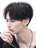 アーリー(Ali'i) men'sニュアンスパーマセンターパートメンズパーマ