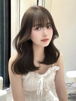 エンター 天神店(ENTER)&nbsp;レイヤーカット ブラウンカラー　透明感カラー　ブリーチなし