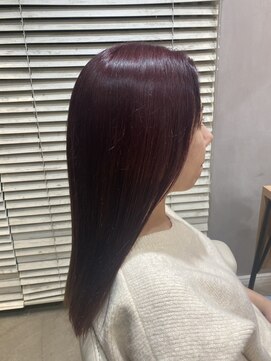 パッセージ ダブリュー 八幡山(hair make passage .w) チェリーレッド