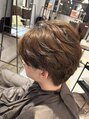 ニュートラル(NEUTRAL) フェザーパーマでより流れるような感じで。