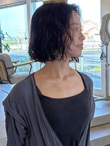 サクヘアー(39 hair) 【185.ふんわりボリュームと華やかさプラス♪ショートパーマ】