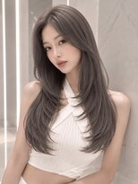 ランテルディ 渋谷(LANTERDIT)&nbsp;ワンホンヘアレイヤーカット顔まわりレイヤー顔まわりレイヤー☆
