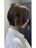 【宮嶋限定】ショートヘアにもオススメ 丸み縮毛矯正(カット込み) ¥25,300
