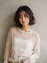 ドット ヘアー(dot.hair) 暗髪/ボブパーマ/ナチュラルウェーブ