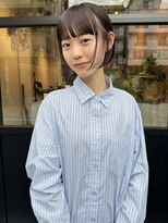 ソラス(SOLAS)&nbsp;ショートヘア/ボブ/ミニボブ/前下がりボブ/黒髪ボブ