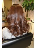 髪質改善☆潤いアッシュブラウン/ツヤサラロング20代30代40代