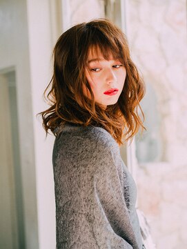 エクファ ヘア リゾート 大津 瀬田店(ex-fa hair resort) 【瀬田◆エクファヘアリゾート】大人かわいい無造作ウェーブ