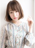 女性らしさ☆フェミニンボブ