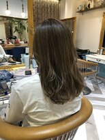 ロンドアベニール 北千住(Lond avenir)&nbsp;namie   透明感が抜群のベージュアッシュ