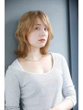 ヘアアンドメイク エジェリ(hair&make egerie) くびれ外ハネボブ2 ハイライト 恵比寿