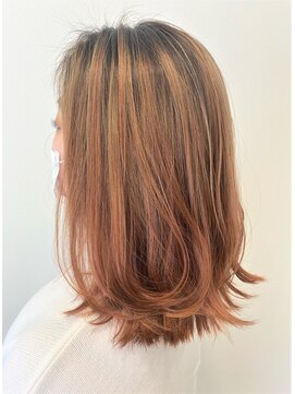 ラララ(LaLaLa) LaLaLa♪オレンジハイライト＋グラデーションカラー