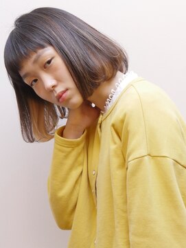 七ッ星+ ハイライトナチュラルボブ
