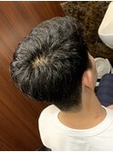 夏にぴったり！！王道アップバングスタイル