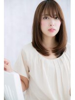 ミック ヘアアンドビューティー 大山店(miq  Hair&Beauty)&nbsp;しっとりまとまる♪大人かわいいココアベージュミディa1