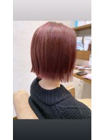 アンブル ヘアデザインアンドヒーリング 喜多町店(Amble hair design&healing) 外はねボブ