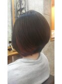 柔らかショートボブ