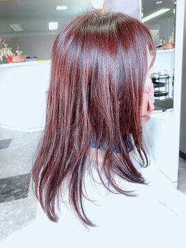 ヘアーフォーカス 大人ツヤピンク