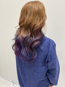 アヴァンス イオンモール和歌山店(AVANCE) グラデーションカラー×ロイヤルパープル×ケアブリーチ