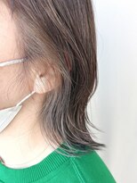 クイントネオリーブ 自由が丘正面口店(quint:neolive)&nbsp;グレージュ　インナーカラー