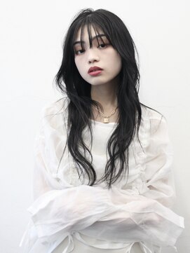 ココ 本八幡(KOKO) 黒髪クラゲヘアーオリーブグレー小顔ココアベージュセミロング