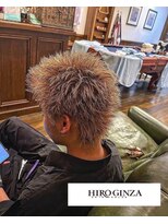 ヒロギンザ 新橋日比谷口店(HIRO GINZA)&nbsp;束感スパイキーショートハイライト/2ブロマッシュ/束感/波巻き