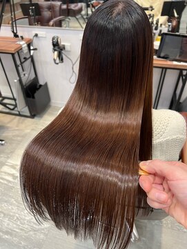 アディクト 東陽町西口(addict) ツヤツヤ髪になる髪質改善＿ベージュ＿ミディアム［東陽町］