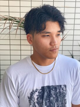 スウェル 船橋店(Swell) ハイライト/マッシュパーマ/ウルフ/波巻き/メンズ