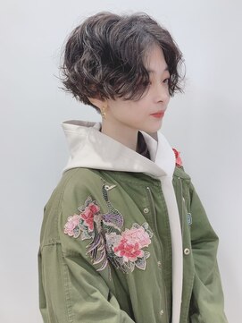 モリオフロムロンドン 松戸店(Morio from London) 【松戸 岩口】くるくるパーマハンサムショート