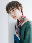 小顔ネビージュ/ボブルフ/黒髪/ワンレン/表参道