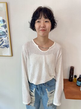 スウェイ(sway) ショートパーマ