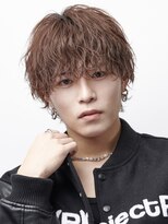 オーシャントーキョー 渋谷(OCEAN TOKYO)&nbsp;韓国マッシュセンターパートダークアッシュニュアンスパーマ