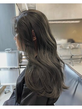 ビューズ(VIEWS) @shunki_sakoda*ブリーチなしカラー/オリーブブラウン［表参道]