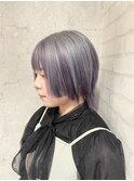 アンブレラカラー ウルフカット