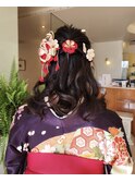 卒業式ヘア
