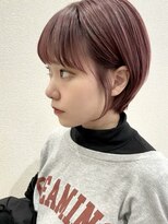 アイドットプラス 札幌大通り(i.+ODORI)&nbsp;丸みショートボブ前髪あり簡単スタイリングショート20代30代40代