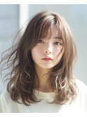 【韓国・レイヤー】くすみベージュレイヤー