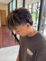 ヘアーアンドエステ ハラダ 滝ノ水店(Hair&Esthe Harada)&nbsp;メンズ/ツイストパーマ/ハイライトカラー