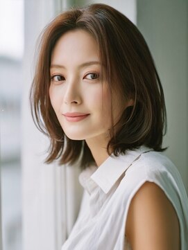 アルトリスト(Altruist Aging×HAIR&SPA) ★ダークアッシュ大人ガーリーボブ着物似合わせカット/髪質改善