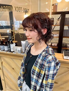 【MORGAN】ボブパーマ×ネジネジアレンジ