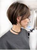 ハイライトバレイヤージュダブルカラーケアブリーチ30代40代