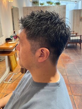 ミスト(mist) 〔mist:MOEKA〕ツーブロック/スパイキーショート/40代/50代 #39