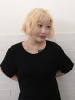 ビューズ(VIEWS)&nbsp;抜きっぱなしブロンドケアブリーチボブヘア