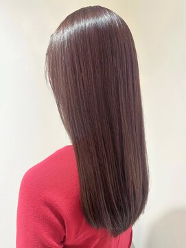 イルダバイグラッシー センター北(iluda by glassi) 艶髪ロング＊ピンクベージュ〈荒みずほ〉