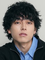 フィフス(fifth) 原宿無造作シャドウパーマラウンドマッシュウルフヘア黒髪fifth