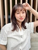 メゾンドムニ 恵比寿(Maison de MUNi)&nbsp;くびれレイヤー流し前髪　恵比寿10代20代30代