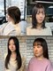 アンティコ (antico)の写真/お客様の骨格や髪質に合わせて、前髪・顔周りのカットをご提案☆あなたの魅力を引き出します。