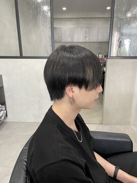 トーン(tone) シースルーマッシュ/曲がる縮毛矯正/メンズカット