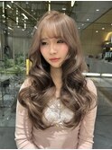 【miki】ふわふわミルクティーグレージュ♪
